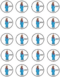 Printable Sunday School Stickers